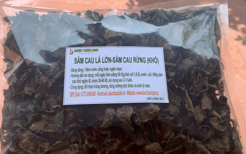 SÂM CAU LÁ LỚN - 500g | Dược Thảo Linh - Khoa học thảo dược